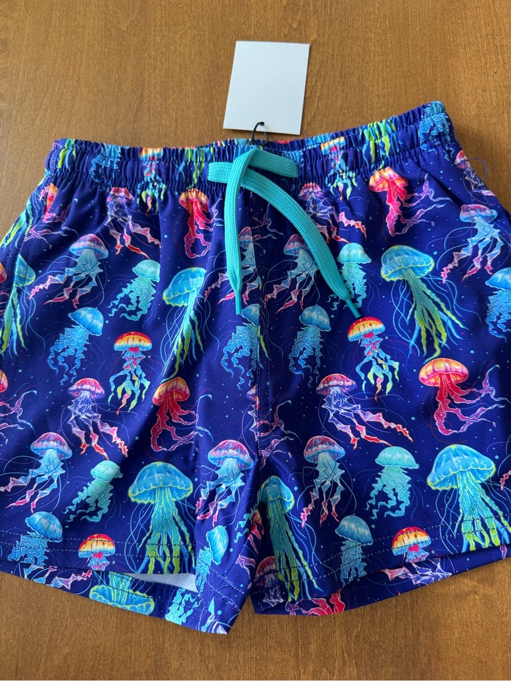 Limeapple boys Jellyfish Print Swim Shorts - Blue